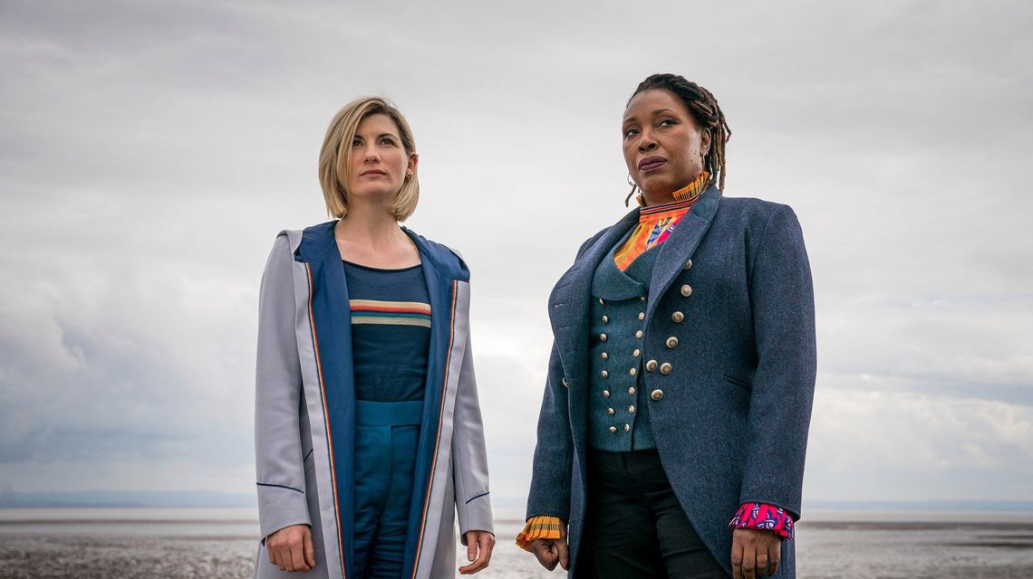 WARNING: Embargoed for publication until 21:00:01 on 26/01/2020 - Programme Name: Doctor Who Series 12 - TX: n/a - Episode: n/a (No. 5) - Picture Shows: **POST TX** 
 **STRICTLY EMBARGOED UNTIL 26/01/2020 21:00:01** The Doctor (JODIE WHITTAKER), Ruth Clayton (JO MARTIN) - (C) BBC  - Photographer: Ben Blackall